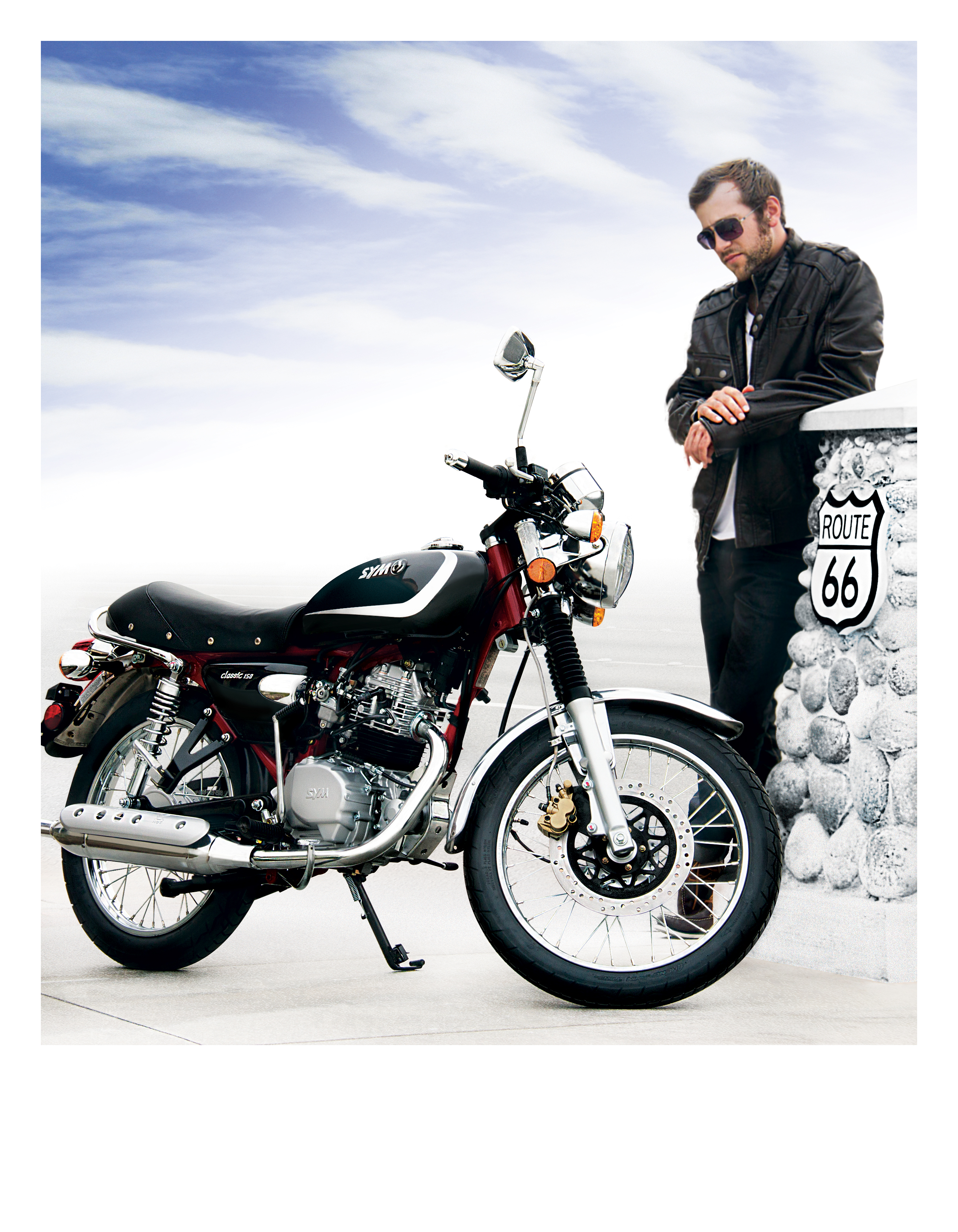 SYM Wolf 150cc 808 Rides